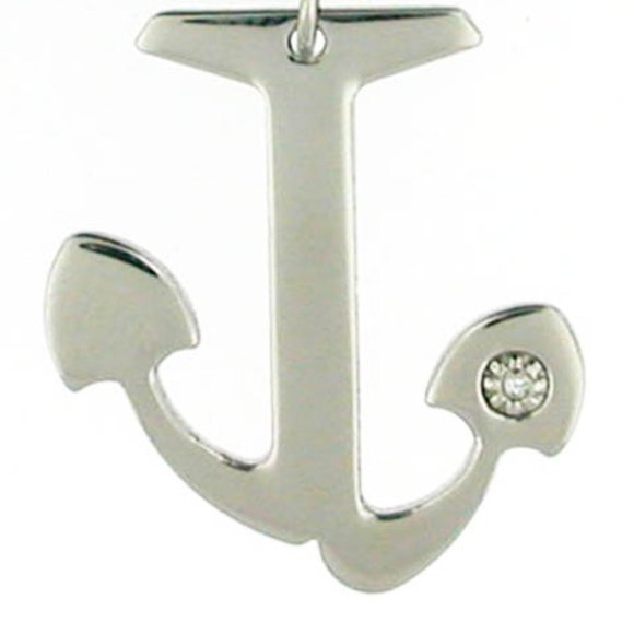 2 FOR $52! Men's Ancora Stainless Steel Pendant / Necklace - Picture 2 of 4